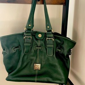 Beautiful Hunter Green *authentic* Dooney & Bourke
